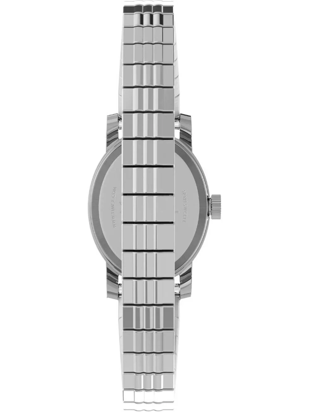Women's Silver Analog Quartz Solid Cavatina Pearl Dial Oval Classic Wrist Watch